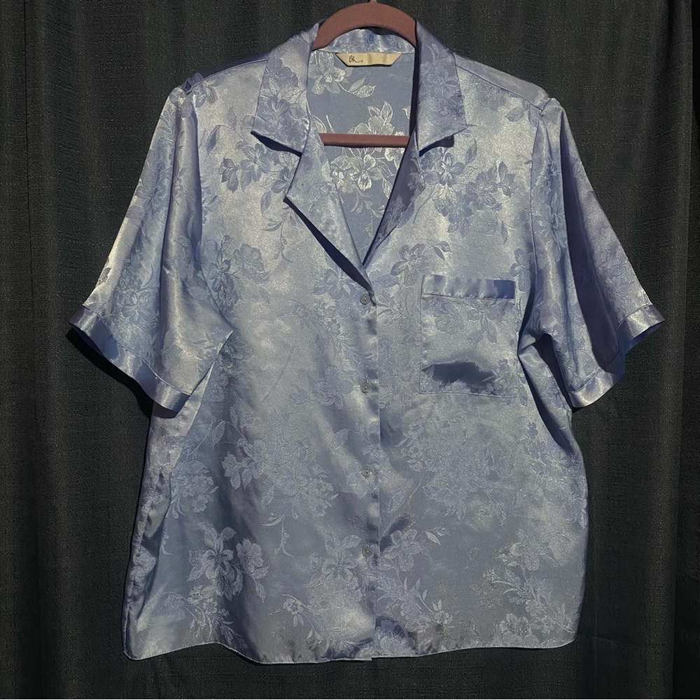 BHS Jacquard Floral Blouse